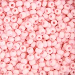 Dazzle-It! Craft Bead, 6/0, Chalk Light Pink Solgel