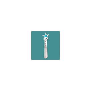 Basic Spirit Knife, 4.5" long, Silver