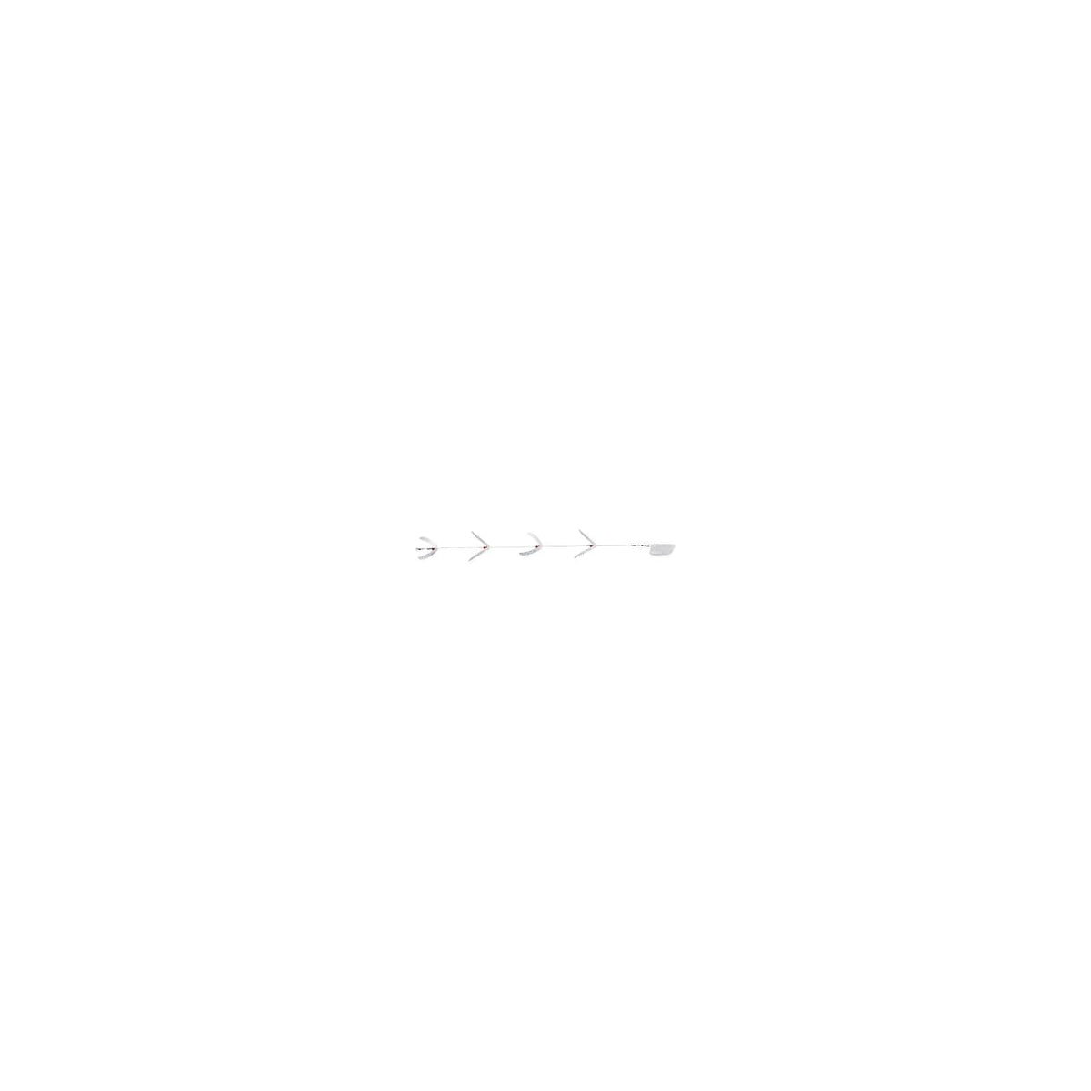 Mack's Lure Fishing Hook, 2-7/8 Inch, Silver