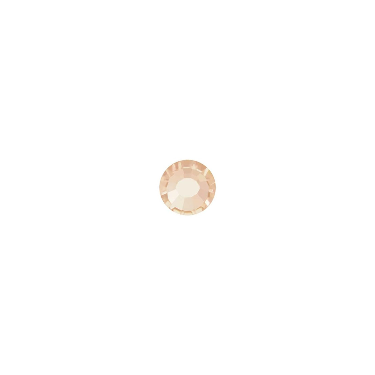 Preciosa Loose Cut Gem, SS16, Light Peach