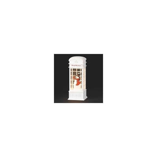 Roman Lighted Outdoor Display, White