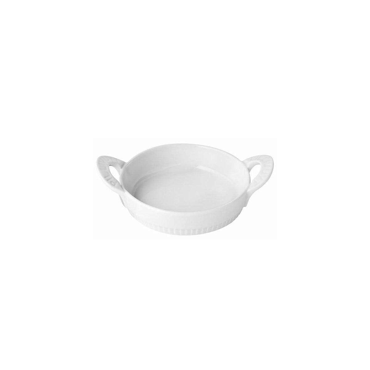 Pillivuyt France Cooking Oven, 9" Round, White