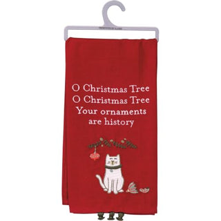 Kitchen Towel - Your Ornaments Are History