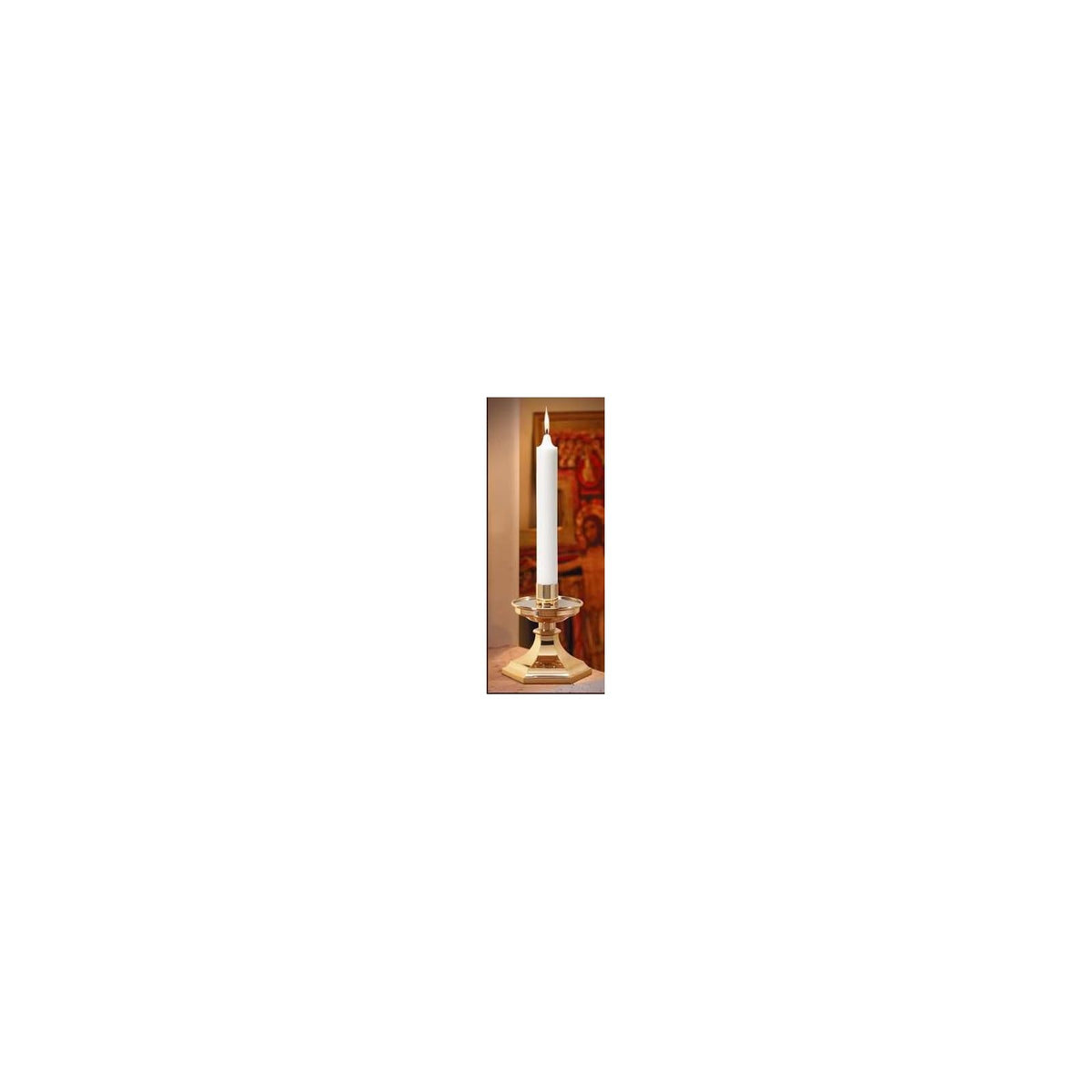 Will & Baumer Candle, 16 inches x 1.5 inches, White