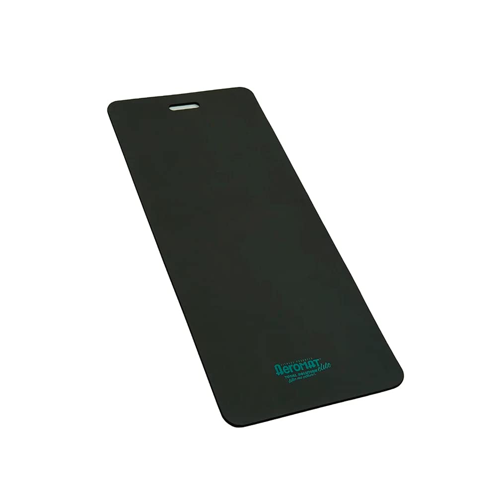 Aeromat Exercise Mat, 1/2x20x48-Inch, Black