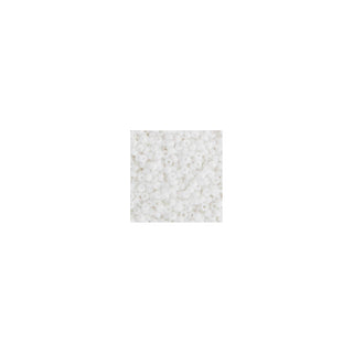 John Bead Craft Bead, inches, Chalk White Opaque