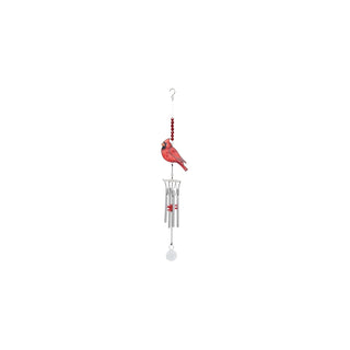 Carson Wind Chime, White/Red