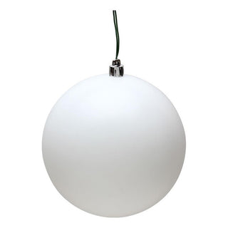 Vickerman Hanging Ornament, unspecified, White Matte