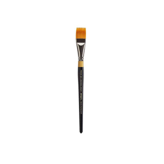 KINGART Paint Brush, 3/4, Black & Gold