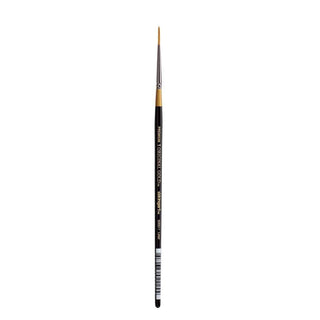 KingArt Original Gold 9350 Series , Premium Artist Brush, Golden TAKLON Liner-Size: 1, 1