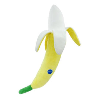 Pet Lou Pet Toy, 29 inches, White and Yellow