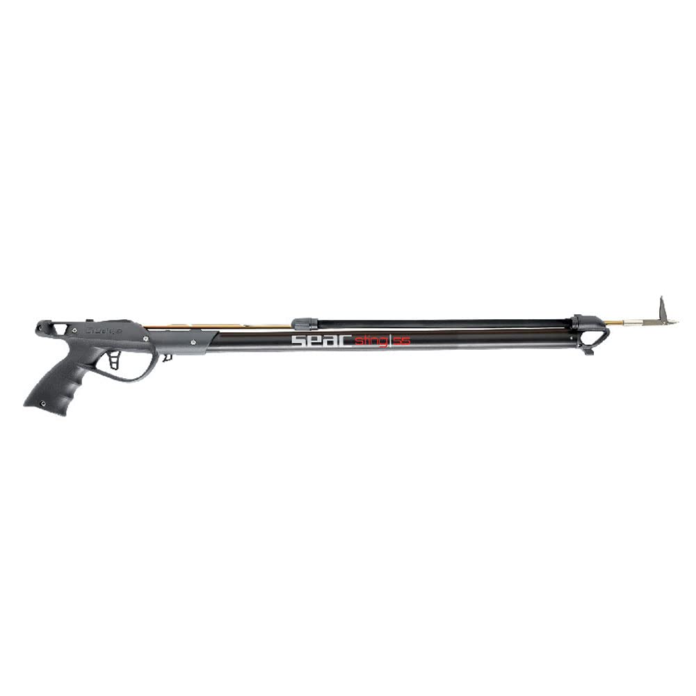 SEAC New Sting Sling Aluminum Speargun, Black Basic, 35cm