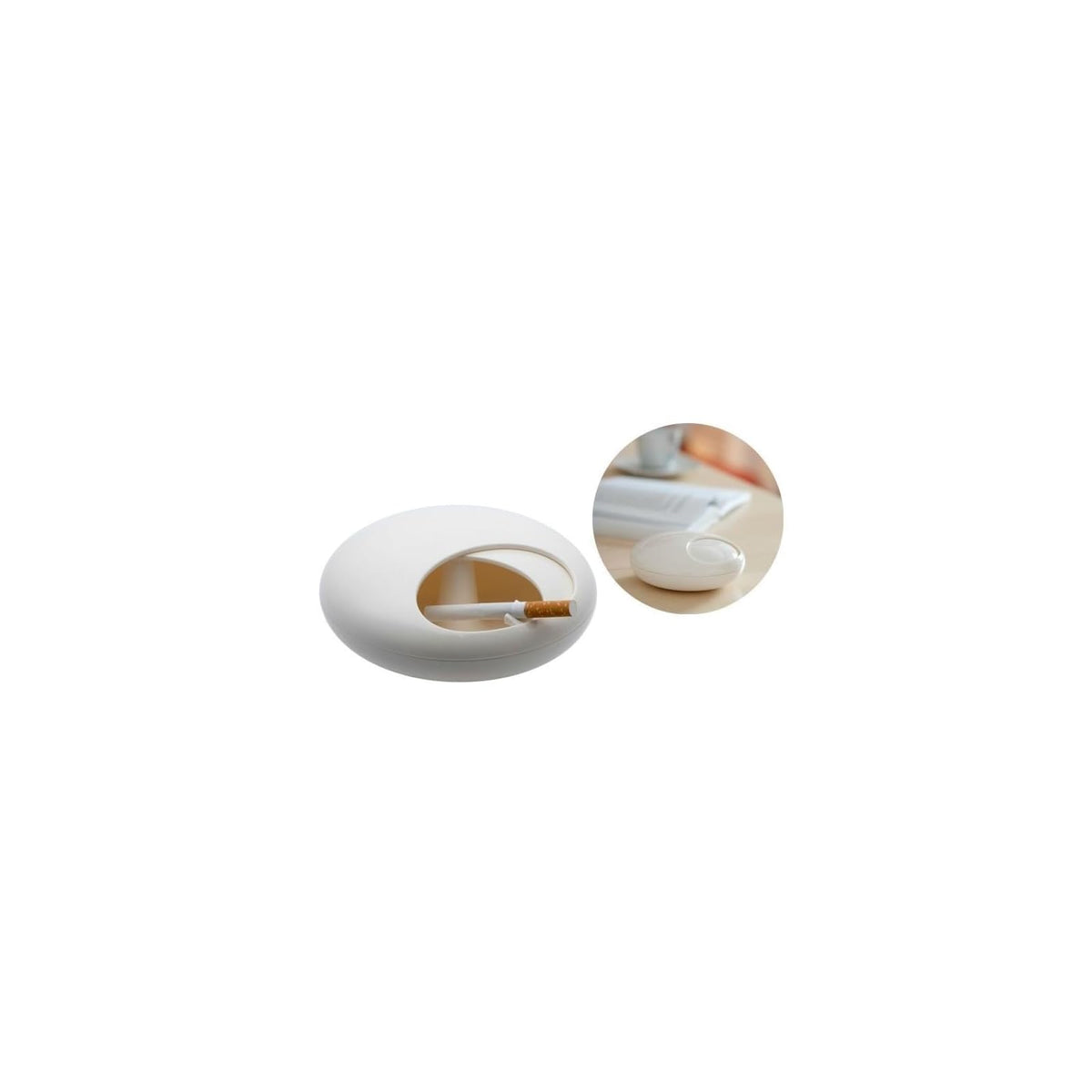 Balvi Ashtray, One Size, White
