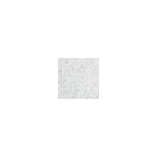 John Bead Craft Bead, 11/0, Matte Chalk White Opaque