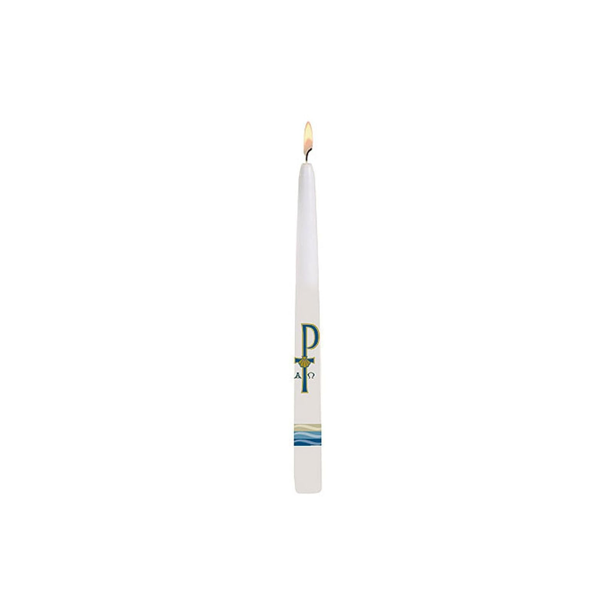 Will & Baumer Candle, 10 inches, White