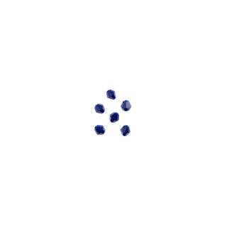 John Bead Craft Bead, 6mm, Opaque Dark Sapphire