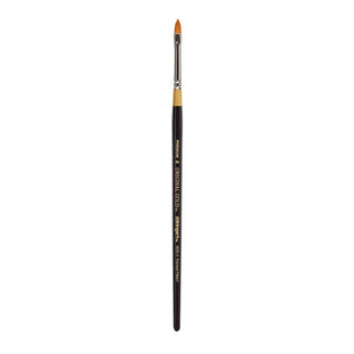 KINGART Original Gold 9515 Series, Golden Taklon Pointed Filbert (4)
