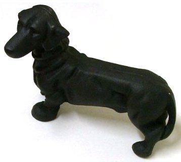 UD Doorstop, 5"H x 8"L x 3.5"W, Black