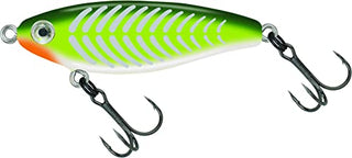 Mirrorlure Mirrolure C17MR-GCSB Mirrodine Suspend Twitchbait Green Bk/PRL/Ch Sv 2 5/8in 3/8oz