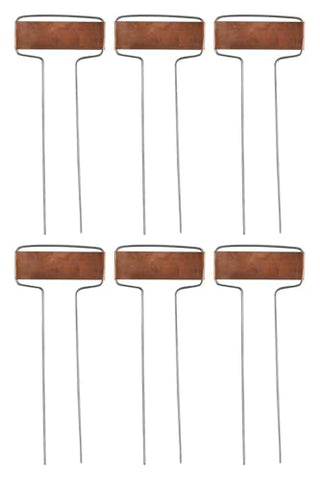 Esschert Design gt140 Set of 6 Copper Plant Labels