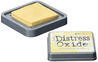Ranger Tim Holtz Distress Oxide Ink Pad - Scattered Straw,Yellow,7.5 x 75 cm Approx