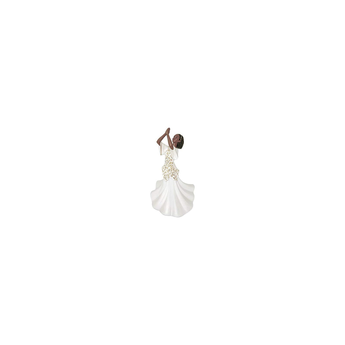 Ebony Treasures Figurine, 12" H, Black