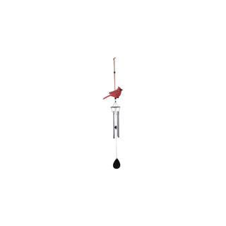 Carson Wind Chime, Red/Black