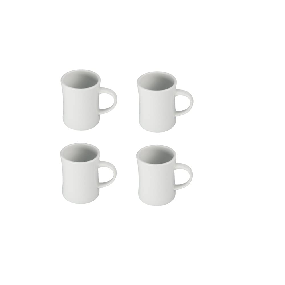 BIA Cordon Bleu 903169S4SIOC Tall Diner Mug, Set of 4, 4-inch Height