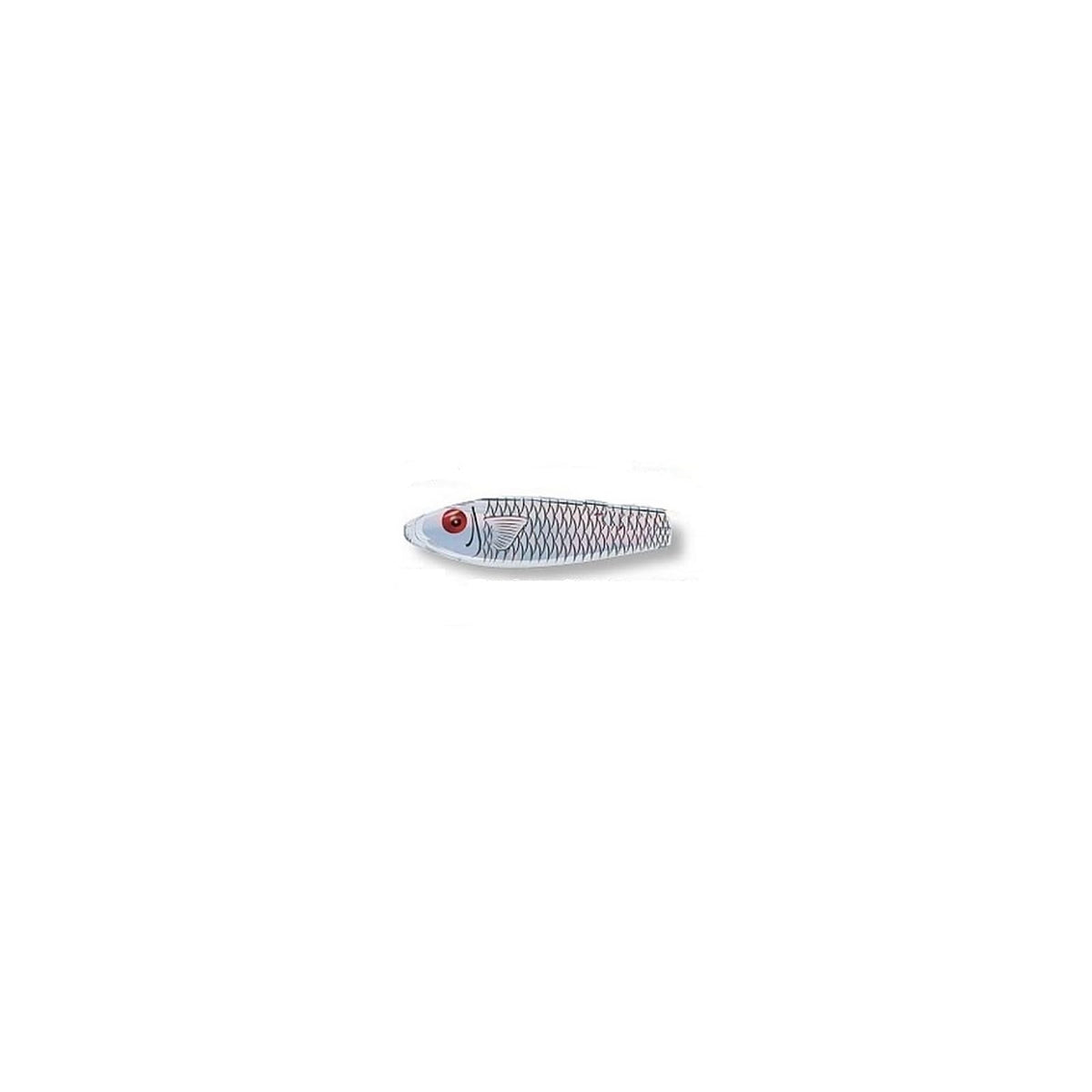 MirrOLure Fishing Hook, 3 5/8in 1/2oz, Clear Prism Silver