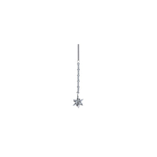 Regency International Hanging Ornament, 9-Inch, Clear