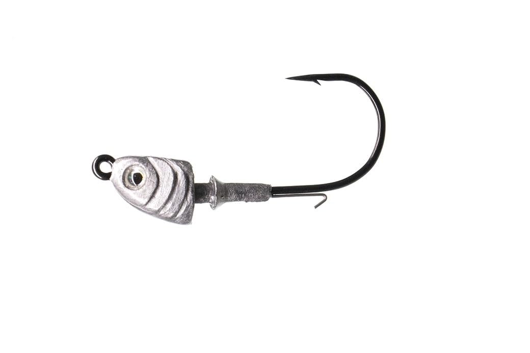 Nichols Lures Dirty Jigs Matt Allen Tactical Bassin' Swimbait Head Jig - 3 Pack (3/16 Oz., Naked Shad)