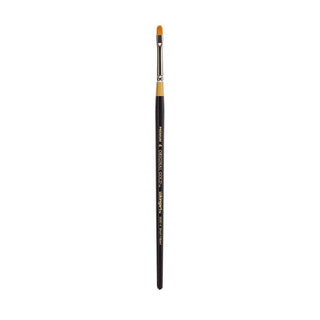 KINGART Original Gold 9510 Series, Golden Taklon Short Filbert (4)