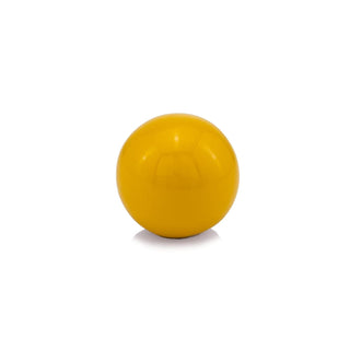 Modern Day Accents Sculpture, 3-Inch Diameter, Yellow