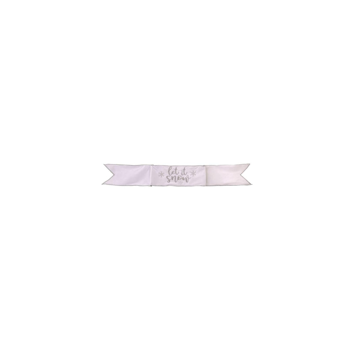Regency International Banner, White Silver