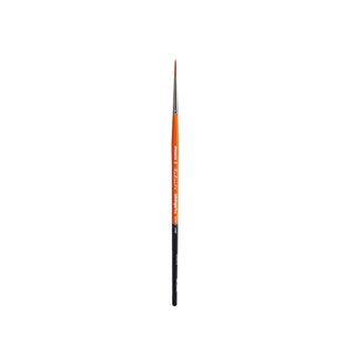 KINGART Paint Brush, 2, Black,orange
