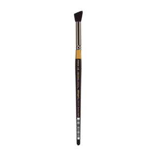 KINGART Original Gold Specialty 9245 Series, Russian Fitch Natural Blend Deerfoot Stippler Artist Brush (3/8)