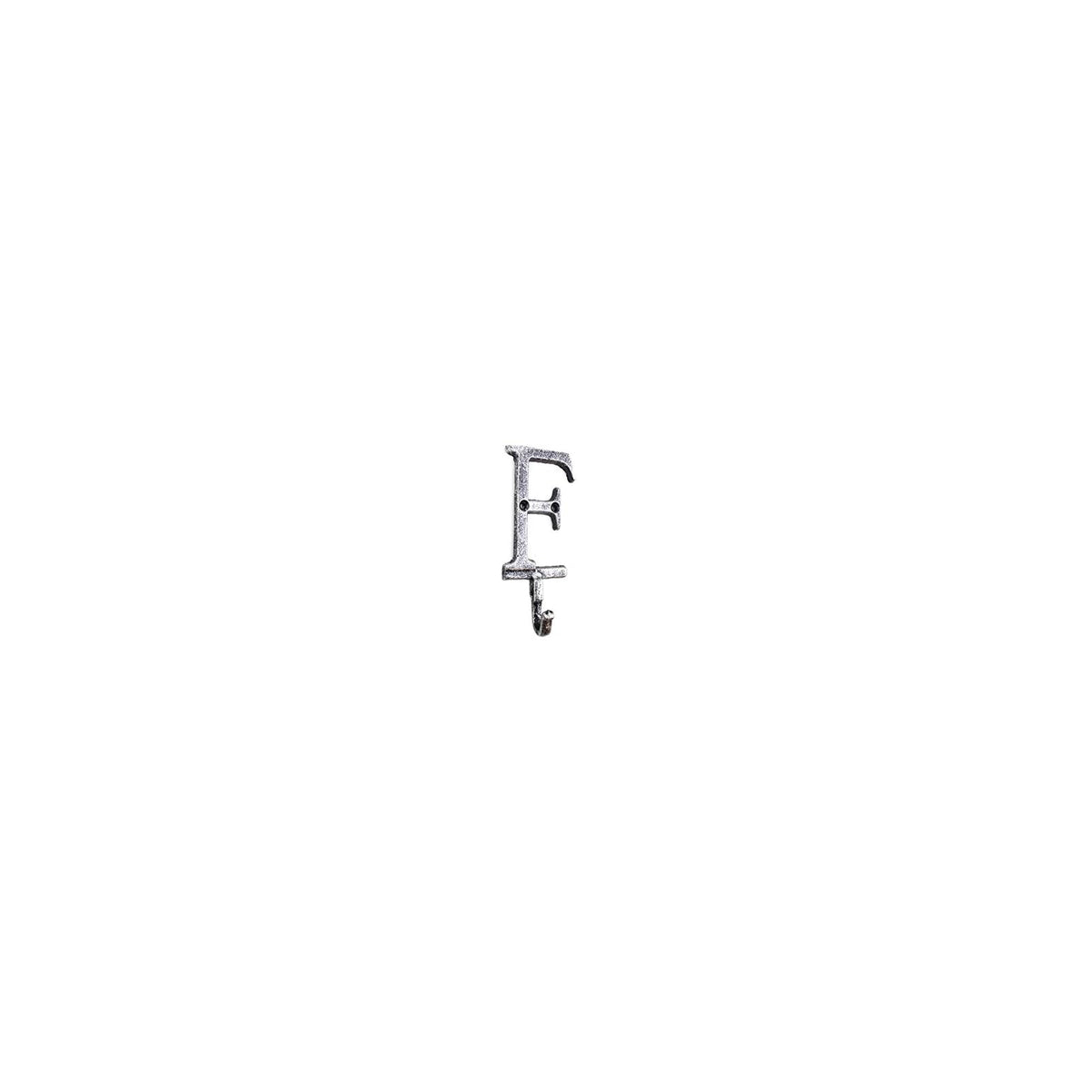 Hampton Nautical Storage Hook, Silver, Rustic