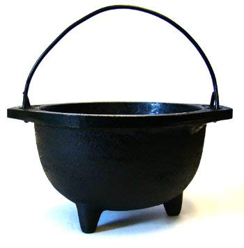 New Age Imports, Inc. Incense Holder, 6"Diameter, Black