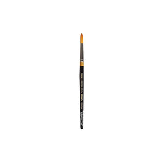 KINGART Paint Brush, 8, Black & Gold