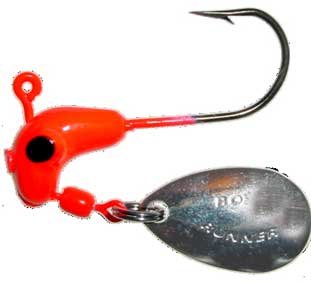 Road Runner Fishing Hook, 1/4 oz, White