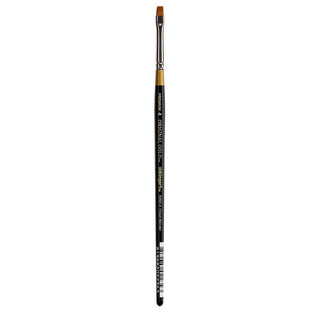 KINGART Original Gold Premium Artist Brush, Golden TAKLON Chisel Blender