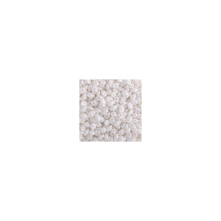 John Bead Craft Bead, Small, White- White Luster