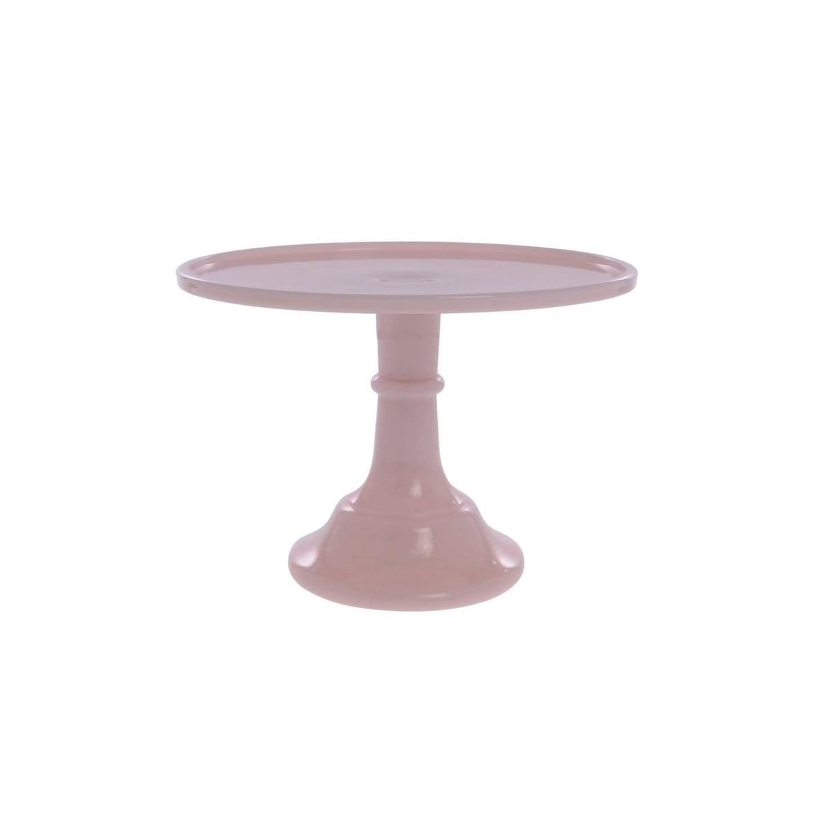 Mosser Glass Dishware Plate, 12 inch, Pink