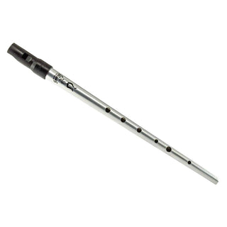 Hall Crystal Flutess Clarke Sweetone Tinwhistle - Key of 'C' - Silver
