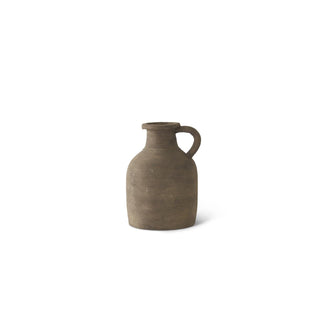 K&K Interiors Vase, 12.75-Inch, Tan