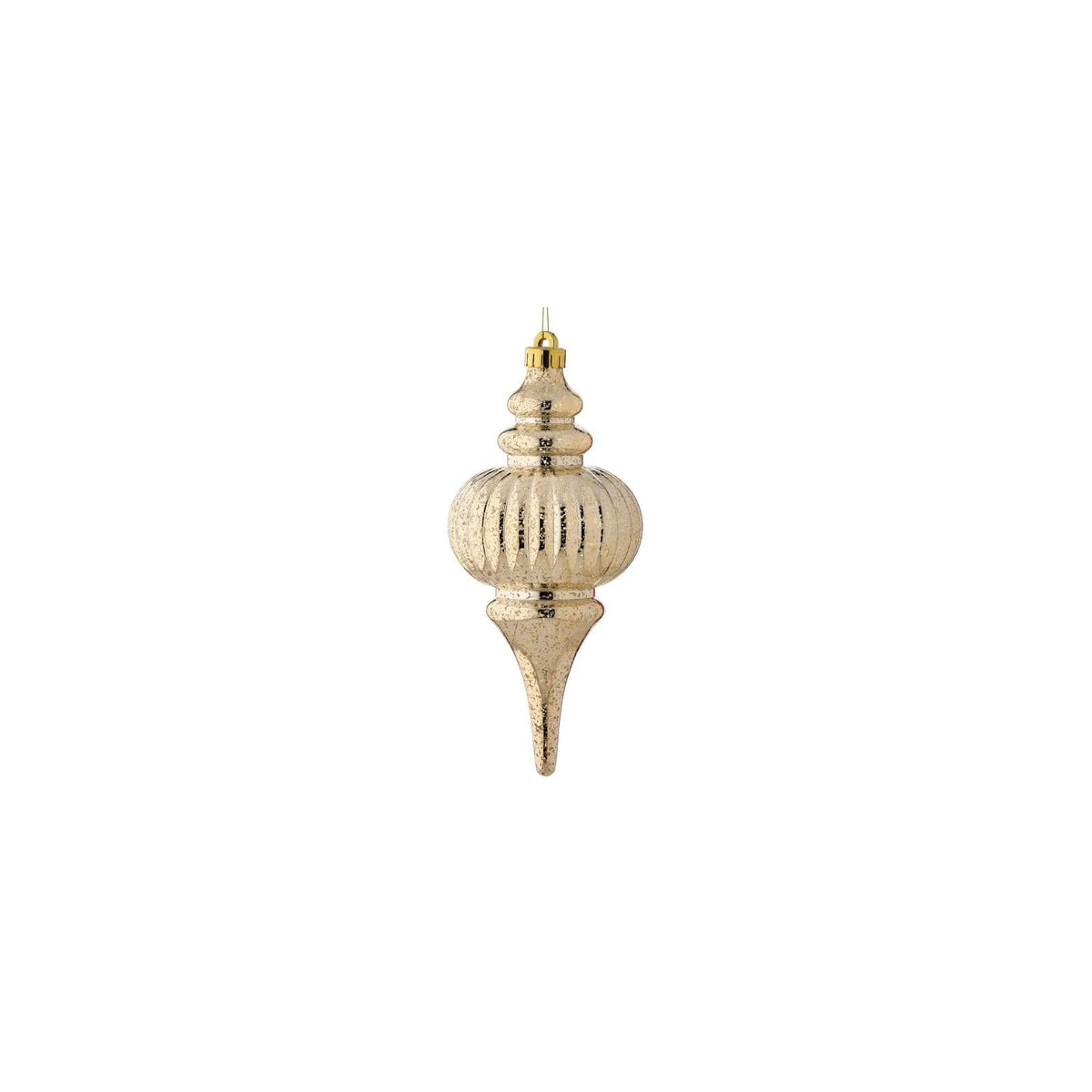 Regency International Hanging Ornament, 10-Inch, Champagne