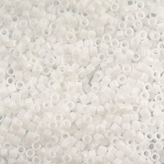 John Bead Craft Bead, Size: 11, Chalk White