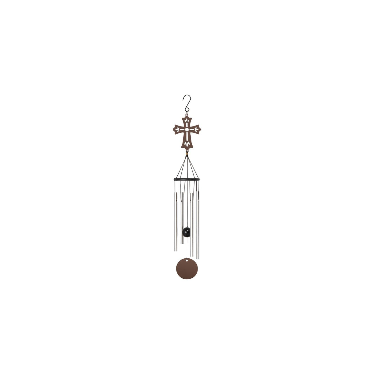 Carson Wind Chime, Gray/Brown