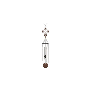 Carson Wind Chime, Gray/Brown