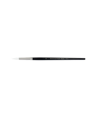Yasutomo Silverado Brush, White Nylon, Size 8